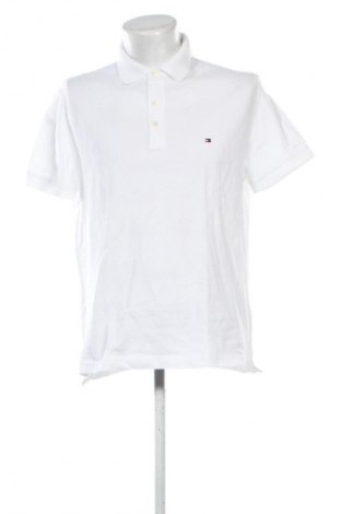 Męski T-shirt Tommy Hilfiger, Rozmiar XL, Kolor Biały, Cena 126,99 zł