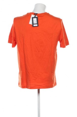 Męski T-shirt Tommy Hilfiger, Rozmiar L, Kolor Pomarańczowy, Cena 176,99 zł