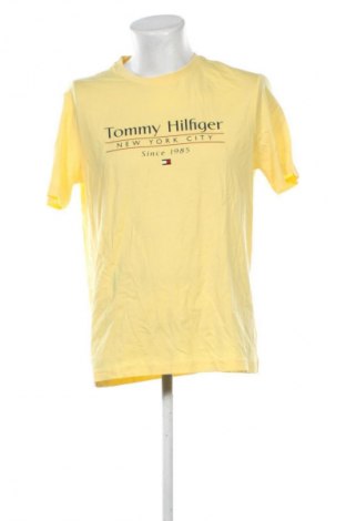 Ανδρικό t-shirt Tommy Hilfiger, Μέγεθος L, Χρώμα Κίτρινο, Τιμή 40,99 €