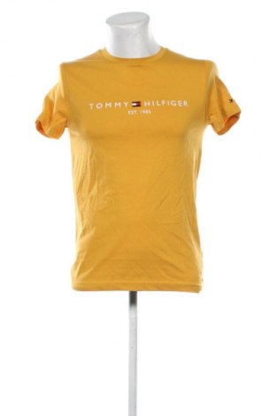 Męski T-shirt Tommy Hilfiger, Rozmiar S, Kolor Pomarańczowy, Cena 170,99 zł