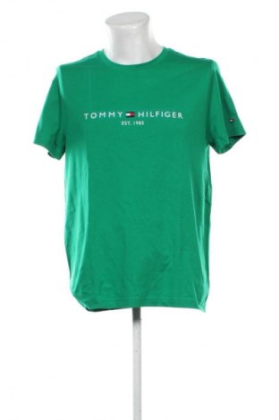 Pánské tričko  Tommy Hilfiger, Velikost XL, Barva Zelená, Cena  1 199,00 Kč
