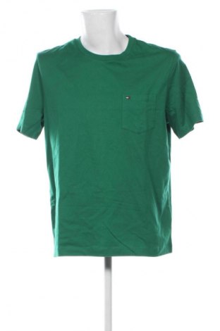 Мъжка тениска Tommy Hilfiger, Размер XL, Цвят Зелен, Цена 84,99 лв.