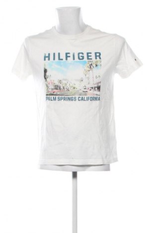 Tricou de bărbați Tommy Hilfiger, Mărime M, Culoare Alb, Preț 152,99 Lei