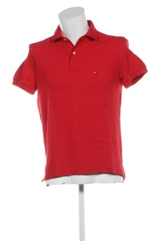 Мъжка тениска Tommy Hilfiger, Размер M, Цвят Червен, Цена 66,99 лв.