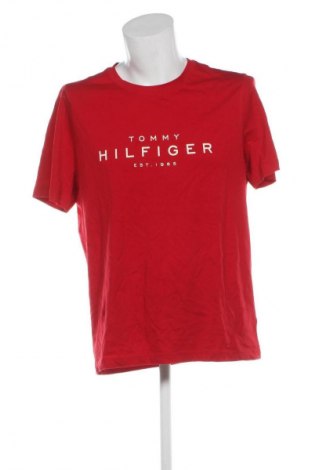 Tricou de bărbați Tommy Hilfiger, Mărime L, Culoare Roșu, Preț 176,99 Lei