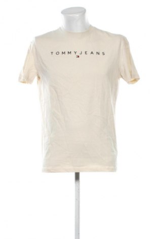 Ανδρικό t-shirt Tommy Jeans, Μέγεθος M, Χρώμα  Μπέζ, Τιμή 36,99 €