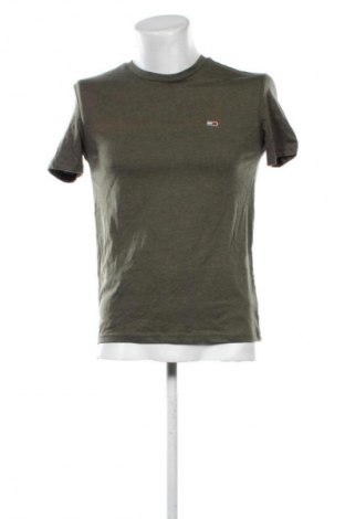 Férfi póló Tommy Jeans, Méret M, Szín Zöld, Ár 10 589 Ft