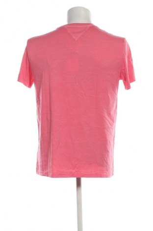 Ανδρικό t-shirt Tommy Jeans, Μέγεθος L, Χρώμα Ρόζ , Τιμή 50,99 €
