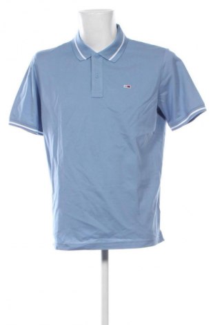 Tricou de bărbați Tommy Jeans, Mărime L, Culoare Albastru, Preț 348,99 Lei