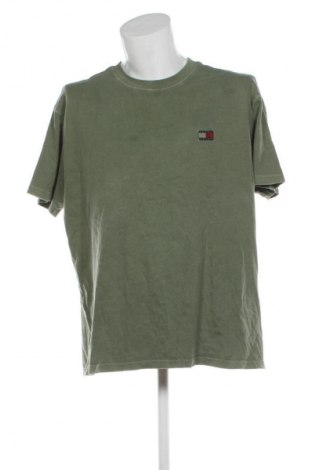 Herren Shirt Tommy Jeans, Größe XL, Farbe Grün, Preis 22,99 €