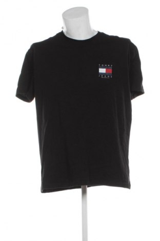 Herren T-Shirt Tommy Jeans, Größe XL, Farbe Schwarz, Preis € 37,99