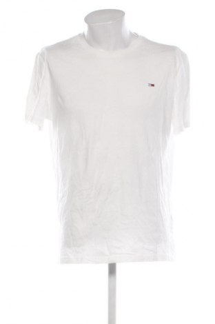 Tricou de bărbați Tommy Jeans, Mărime XXL, Culoare Alb, Preț 195,99 Lei