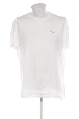 Tricou de bărbați Tommy Jeans, Mărime XXL, Culoare Alb, Preț 195,99 Lei