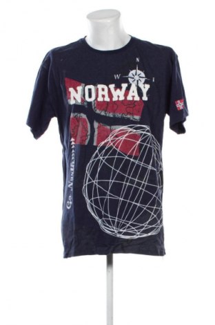 Tricou de bărbați Unbranded, Mărime XXL, Culoare Albastru, Preț 62,99 Lei