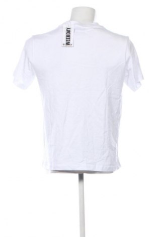 Herren T-Shirt Weekday, Größe M, Farbe Weiß, Preis € 17,99