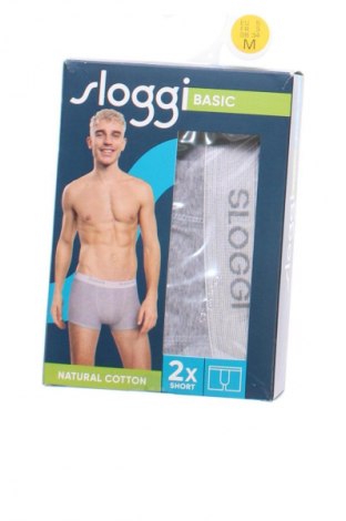 Boxershorts Sloggi, Größe M, Farbe Grau, Preis 24,99 €
