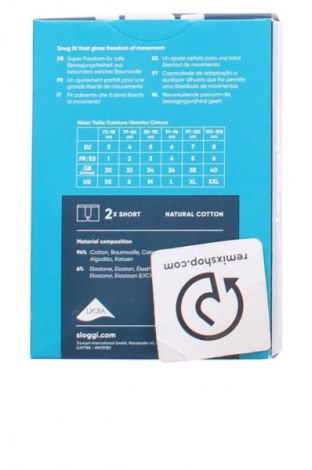 Boxershorts Sloggi, Größe M, Farbe Grau, Preis 24,99 €