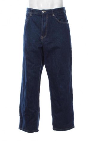 Blugi de bărbați Bershka, Mărime L, Culoare Albastru, Preț 92,99 Lei