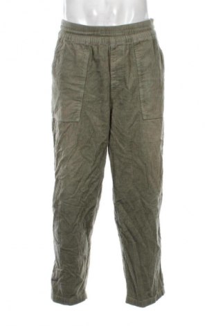 Pantaloni raiați de bărbați ASOS, Mărime M, Culoare Verde, Preț 24,99 Lei