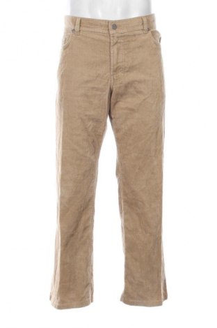 Pantaloni raiați de bărbați Brax, Mărime XL, Culoare Bej, Preț 97,99 Lei