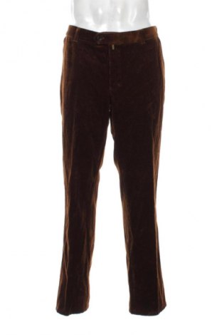 Pantaloni raiați de bărbați Club Of Comfort, Mărime XXL, Culoare Maro, Preț 64,99 Lei