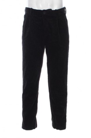 Pantaloni raiați de bărbați H&M, Mărime M, Culoare Negru, Preț 45,99 Lei