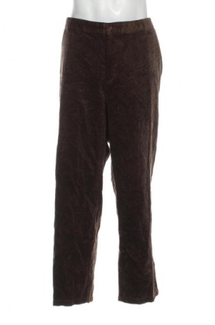 Pantaloni raiați de bărbați Unbranded, Mărime 3XL, Culoare Maro, Preț 63,99 Lei