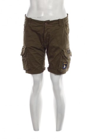 Pantaloni scurți de bărbați Alpha Industries, Mărime L, Culoare Verde, Preț 207,99 Lei