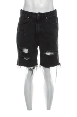 Pantaloni scurți de bărbați Bershka, Mărime S, Culoare Negru, Preț 76,32 Lei