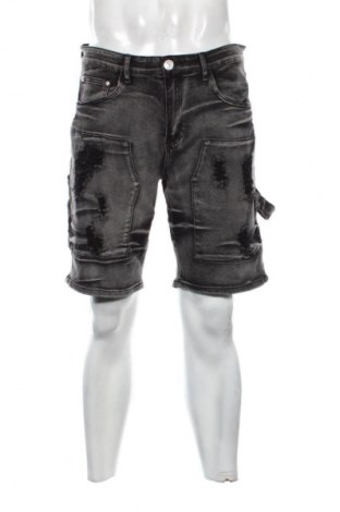 Pantaloni scurți de bărbați N&p.79 Jeans Wear, Mărime L, Culoare Gri, Preț 133,99 Lei