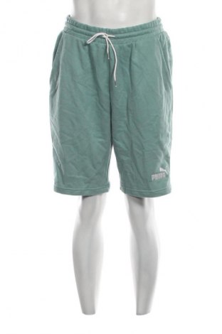 Pantaloni scurți de bărbați PUMA, Mărime L, Culoare Verde, Preț 174,99 Lei