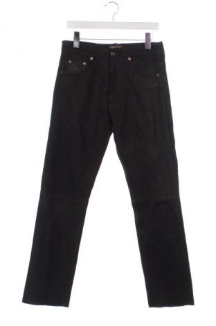 Panteloni din piele pentru bărbați Unbranded, Mărime S, Culoare Maro, Preț 174,99 Lei