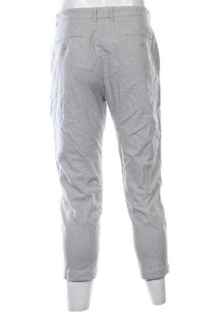 Pantaloni de bărbați Bershka, Mărime L, Culoare Gri, Preț 64,99 Lei