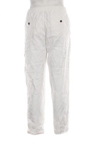 Pantaloni de bărbați H&M, Mărime L, Culoare Alb, Preț 26,32 Lei