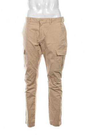 Férfi nadrág Tommy Jeans, Méret L, Szín Bézs, Ár 19 459 Ft