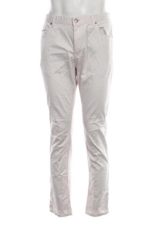 Pantaloni de bărbați Zara, Mărime L, Culoare Alb, Preț 66,99 Lei