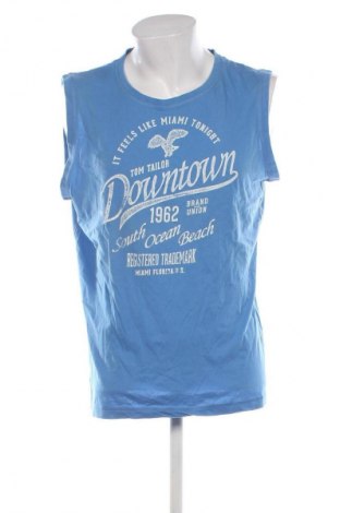 Herren Tanktop Tom Tailor, Größe XL, Farbe Blau, Preis 8,00 €