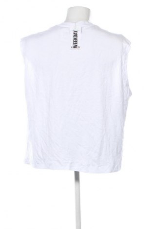 Herren Tanktop Weekday, Größe L, Farbe Weiß, Preis € 26,99