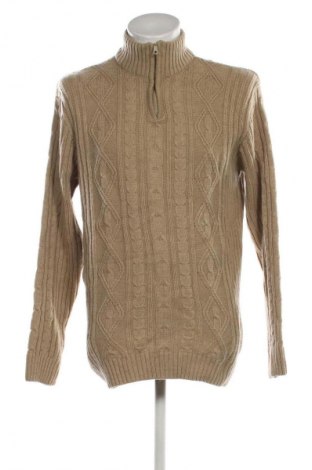 Męski sweter Atlas For Men, Rozmiar XL, Kolor Brązowy, Cena 56,99 zł