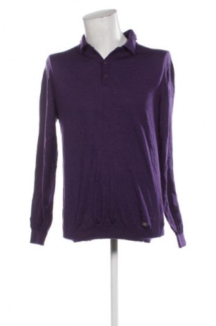 Herrenpullover BMW, Größe L, Farbe Lila, Preis 20,99 €