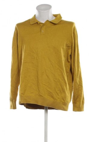 Pulover de bărbați C&A, Mărime XXL, Culoare Galben, Preț 63,99 Lei