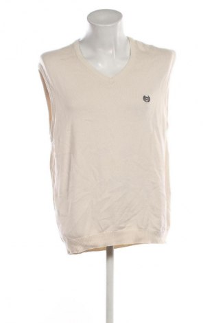 Herrenpullover Chaps, Größe L, Farbe Ecru, Preis 6,99 €