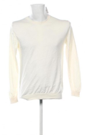 Herrenpullover Daniele Fiesoli, Größe S, Farbe Ecru, Preis 62,99 €