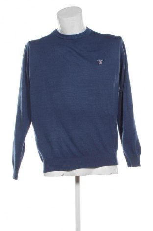Ανδρικό πουλόβερ Gant, Μέγεθος L, Χρώμα Μπλέ, Τιμή 52,99 €