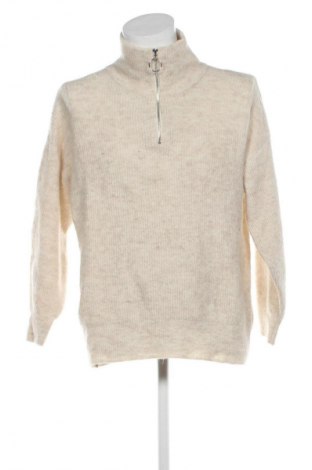 Ανδρικό πουλόβερ H&M, Μέγεθος M, Χρώμα  Μπέζ, Τιμή 13,99 €