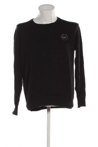 Мъжки пуловер Harvey Miller, Размер L, Цвят Черен, Цена 12,78 €