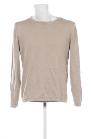 Pulover de bărbați Jack & Jones, Mărime L, Culoare Bej, Preț 251,99 Lei