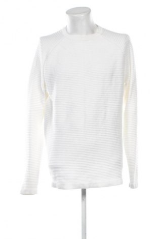Herrenpullover Jack & Jones, Größe XXL, Farbe Weiß, Preis 17,99 €