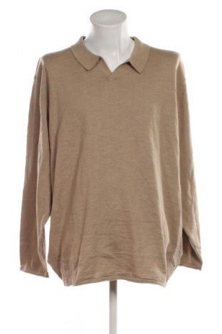 Herrenpullover Jack & Jones, Größe 5XL, Farbe Braun, Preis 52,99 €