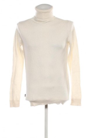 Herrenpullover Jack & Jones, Größe M, Farbe Weiß, Preis 16,99 €